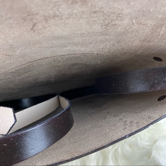 NEW RAW LEATHER MEXICAN CROSSBODY BAG - Picture 14 of 14